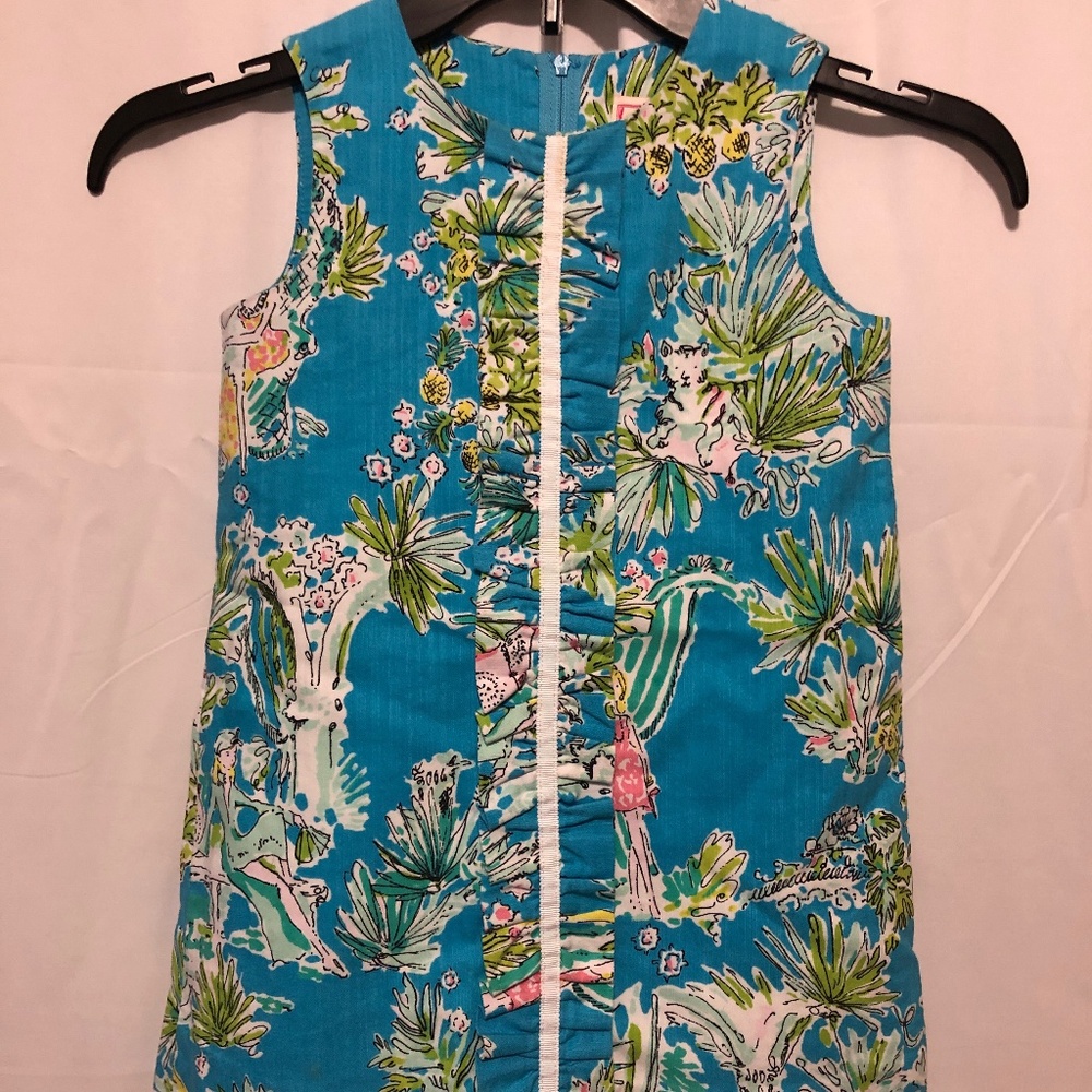 Size 4(Girls)Lilly Pulitzer Jungle Glam Shift